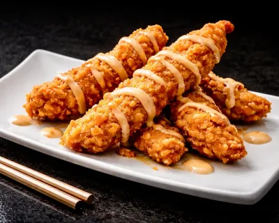 CRISPY TEMPURA CHICKEN 6 pcs