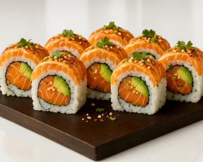 NARA SPÉCIAL SAUMON ROLLS 8pcs