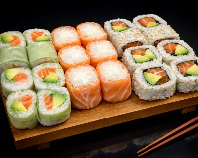 PLATEAUX FRESH 22pcs