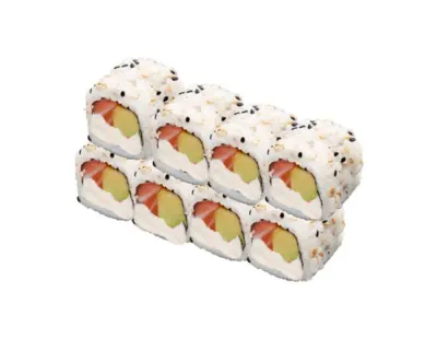 CALIFORNIA SAUMON AVOCAT CHEESE 8pcs